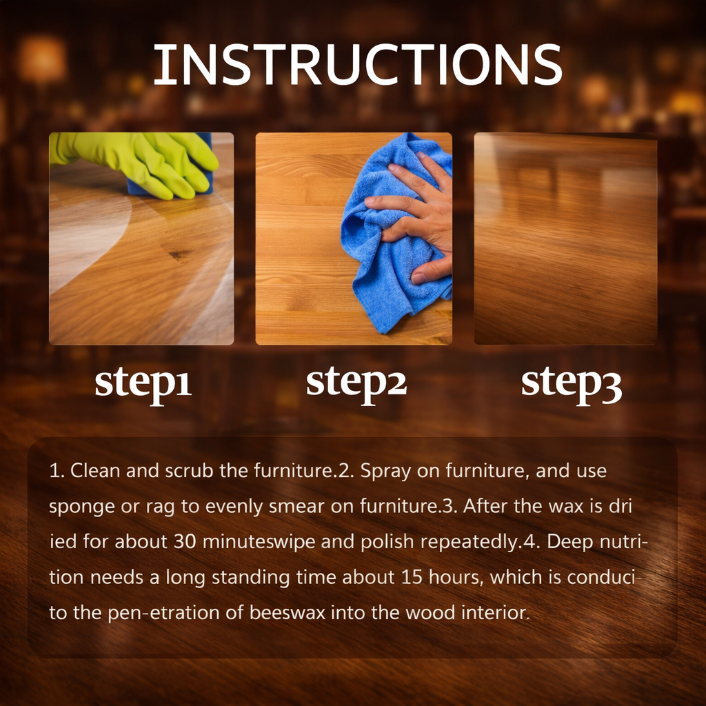 Calistaes™ Natural Ingredients Furniture Beeswax Spray