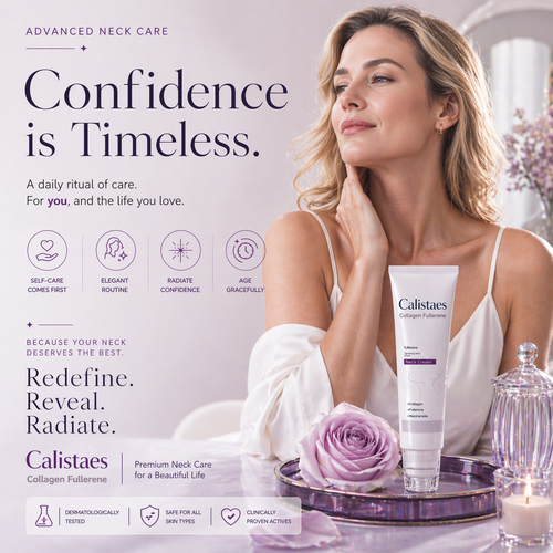 Calistaes™Five Rollers for All Around Massage,Neck Firming Cream,Collagen Neck Cream,Relieves Edema